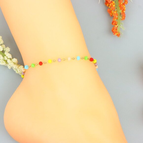 Handmade Anklet – A Stylish Choice for Women, Thoughtful Gift Idea, EVCH1502 - Picture 9 of 10